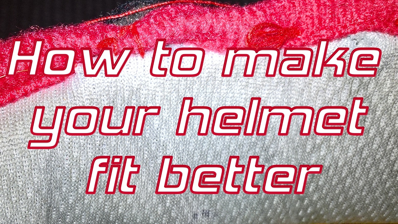 Ways To Make Motorcycle Helmet Fit Better