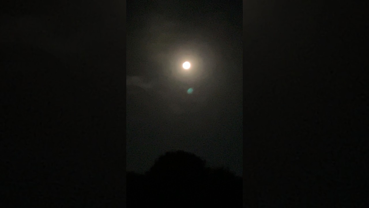 Partial lunar eclipse from Kansas! Sept. 17. 2024.