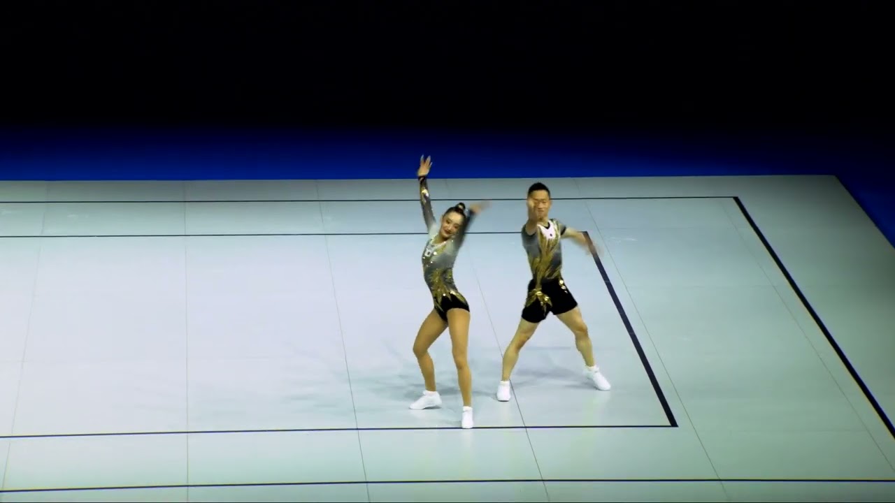 Japan (JPN) - 2024 Aerobic Worlds, Pesaro (ITA) Qualifications Mixed Pair