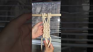 how to make a macrame berry knot #macrametutorial #macrameknot #macrameberryknot
