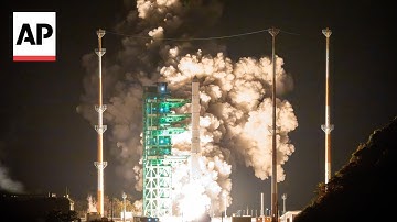 South Korea launches its largest satellite yet on its space rocket