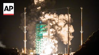South Korea launches its largest satellite yet on its space rocket