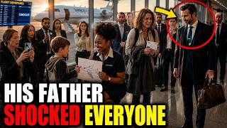 Black Maid Saved a Lost Little Boy at the Airport—His Father’s Identity Shocked Everyone