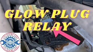 Vauxhall Combo Van 2019 Diesel Glow Plug Relay Location