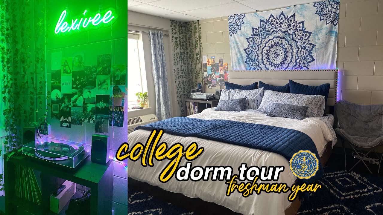 College Dorm Room Tour Freshman Year Lexivee Youtube