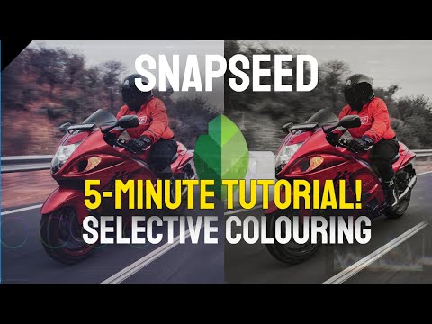 Snapseed Easy 5-Minute Tutorial Selective Colouring | Tips & Tricks