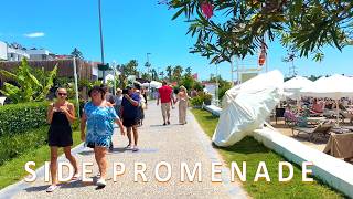 Side Promenade Strand Heute. Türkei 21 Mai 2026 Öy Ürkei