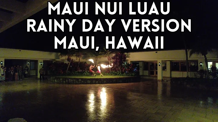 Escape The Rain With Sheraton's Maui Nui Luau Indoor Experience!