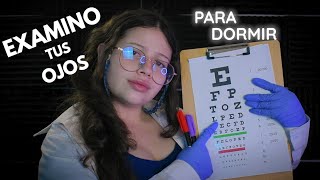 ASMR Eye Exam - Medical Roleplay - Soft Spoken //ASMR in Spanish - Vivalen ASMR screenshot 4