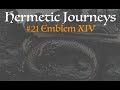 Hermetic journeys 21 emblem 14 of atalanta fugiens