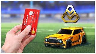 I Gave a Gold Unlimited Credits in Rocket League!