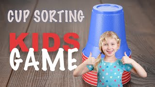 Game for kids - Cup sorting screenshot 1