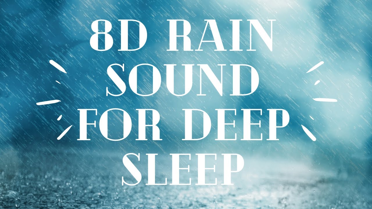 8D Audio Deep Relaxing ASMR Rain , One hour REAL Rain & Thunder , - YouTube