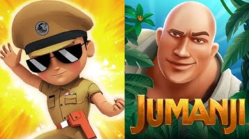 Little Singham VS Jumanji: Epic Run Game 2025 Gameplay Android, ios