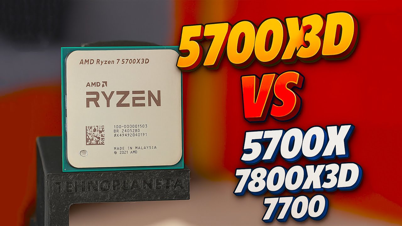 Ryzen 7 5700X3D - игровая легенда или самая дорогая ошибка AM4? 🔥 Сравнение с 5700X / 7800X3D / 7700