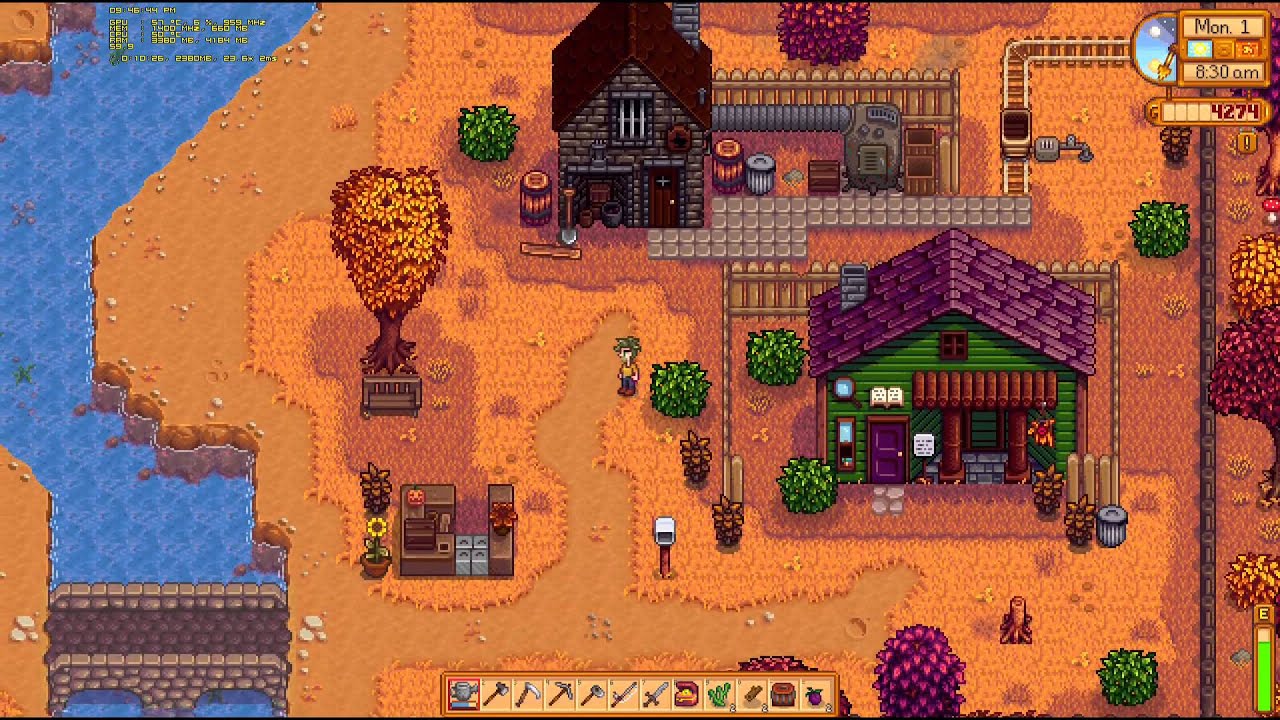 Stardew Valley = PC 60FPS Gameplay 5 HD 1080p - YouTube