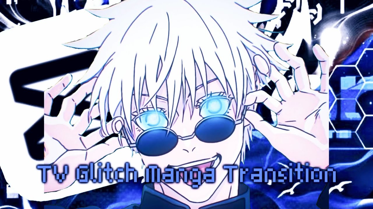 TV Glitch Manga Transition Tutorial | Capcut - YouTube