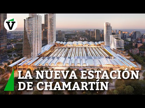 Así será la nueva estación de Chamartín: bóvedas, terrazas y tres torres de oficinas