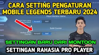 CARA SETTING PENGATURAN MOBILE LEGENDS SEPERTI PRO PLAYER 2024 | SETTINGAN ML TERBARU screenshot 5