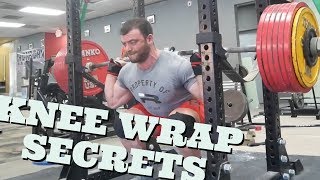 HOW TO WRAP YOUR KNEES TO SQUAT 800