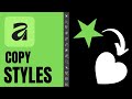 HOW TO Copy and Paste Styles in Affinity (The Ultimate Formatting Hack)