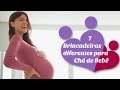 7 Brincadeiras diferentes para chá de bebê