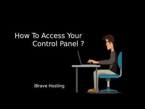 How To Access Your Control Panel (iBrave Hosting)