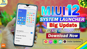 MIUI 12 SYSTEM LAUNCHER BIG UPDATE | New UI Features Animation | MIUI 12 New App Drawer Changelog