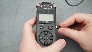 Tascam DR-05X Digital Recorder // The Sound Professionals