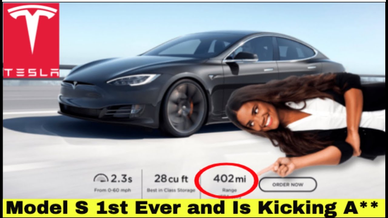 Tesla Model S 400 Mile Range Model S First Electric Car To