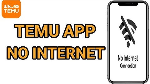 How to  Fix Temu App No Internet on Android (Quick and Easy) | Fix no internet