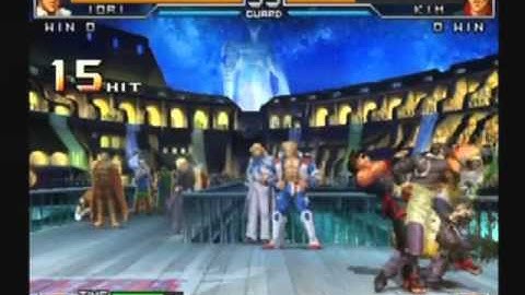 KOF 2002 UM iori Yagami  combo