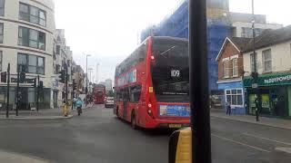 2022, SK20AZZ on the Bus Route 109 in London Road to Croydon Town Centre.