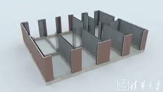 Precast concrete house construction procedure