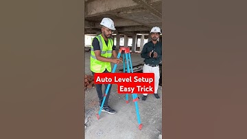 How to set Auto Level instrument | How to use Auto Level on Site | #autolevelsurvey #landsurveying