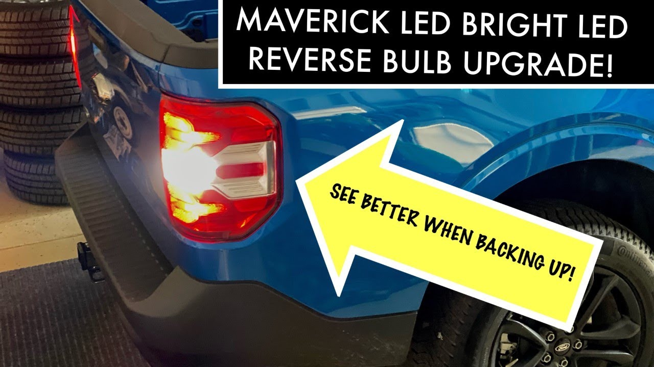 FORD MAVERICK EASY LED TAIL LIGHT UPGRADE YouTube