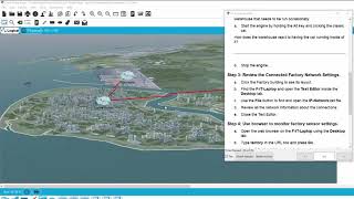 Explore a smart factory head quater network