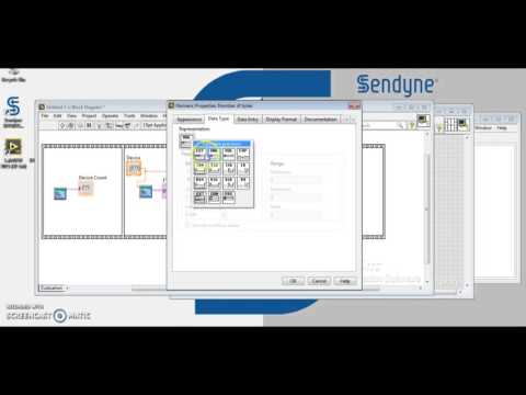 Creating a VI in LabView using SFP10X Communications Library (SUBS AVAILABLE)