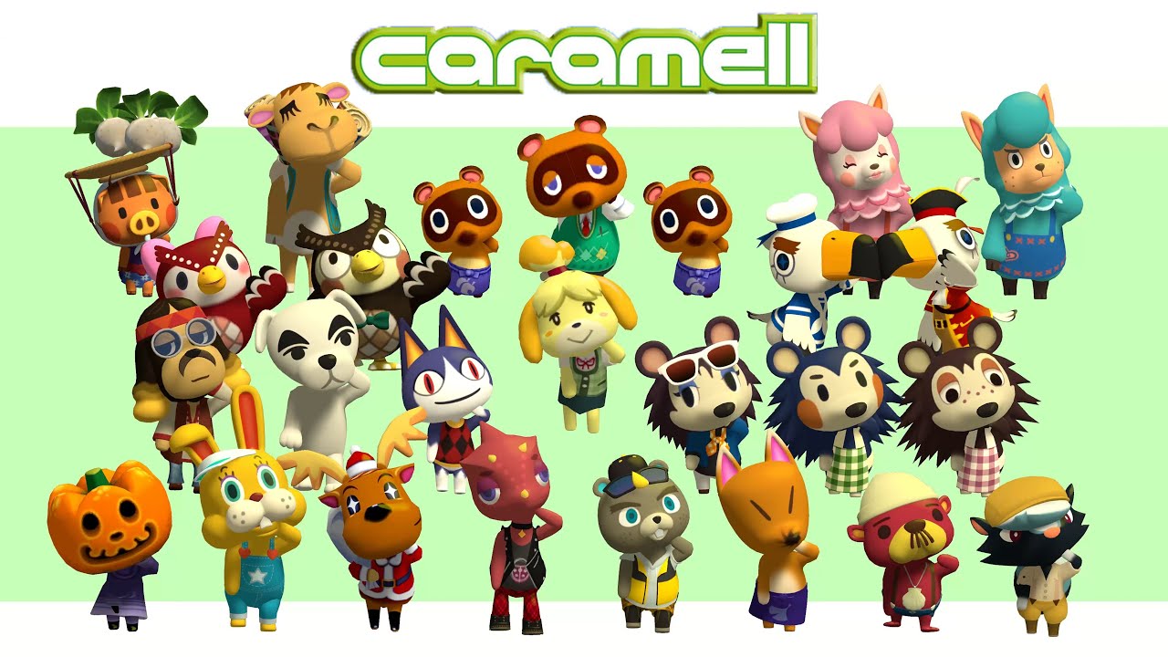 Caramelldansen - Animal Crossing NPCs