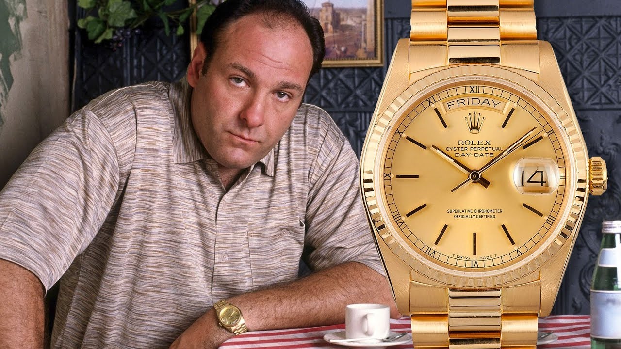 tony soprano gold rolex