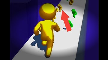 Colour run Stickman 3D | New Update Gameplay Walkthrough (iOS, Android) Level -1-10 | Baby games