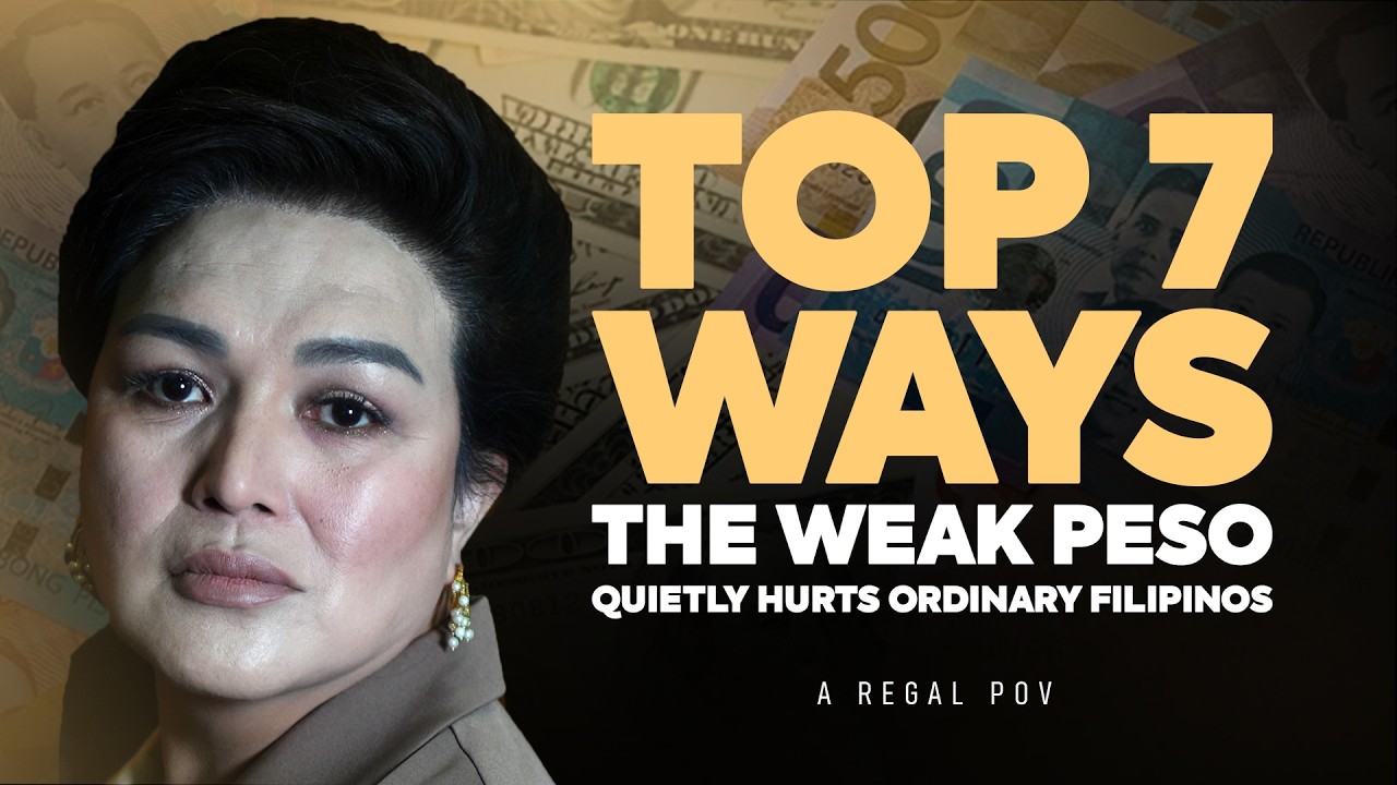 Top 7 Ways The Weak Peso Quietly Hurts Ordinary Filipinos
