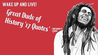 Bob Marley - Great Dudes of History - Dudeism