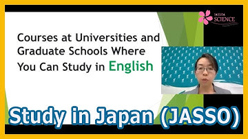 Introduction of Study-in-Japan Program (JASSO)