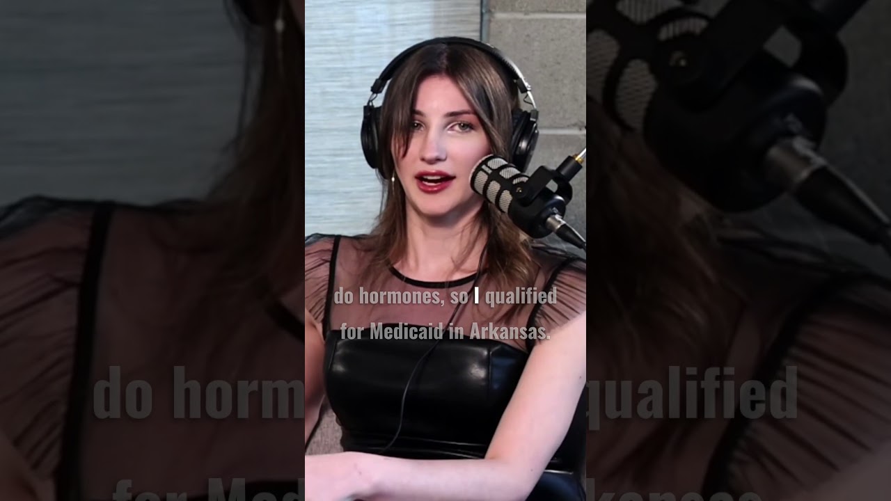 Trans Woman explains her MTF Transition Story 🏳️‍⚧️ | T-Rated Podcast #shorts #crossdress