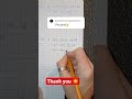 Gotta love my followers ❤️ #maths #tutorial #exam #mathematics #math #mathstricks #number #numbers