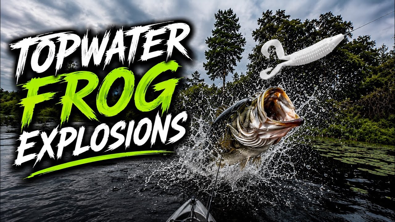 Froggin’ and Flippin’ For Larger Bass in a Kayak