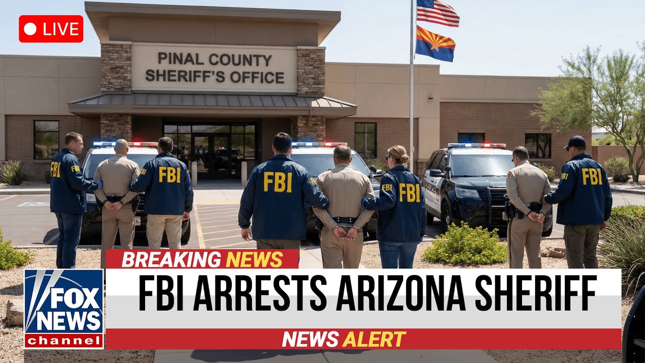 FBI Arrests Arizona Sheriff and 34 Deputies for Protecting Cartel Operations