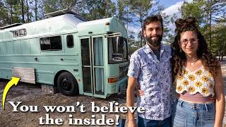 Famous The inside of their self-converted school bus home is stunning Wealth