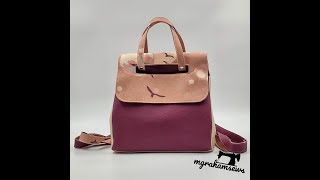 Elpis Convertible Backpack by DEJA Designs - Full Tutorial